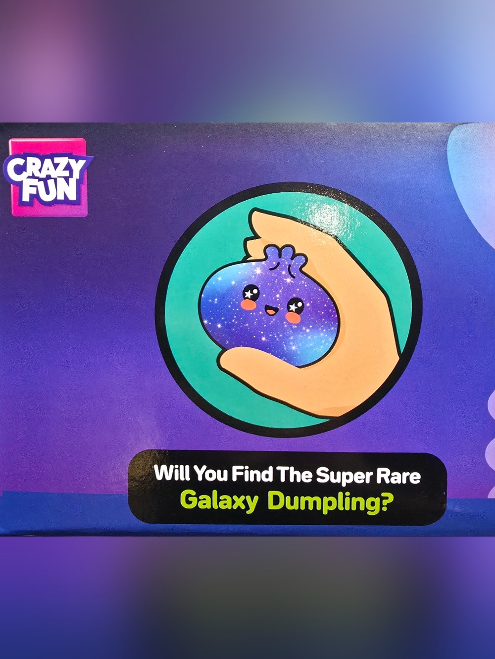 (1 pack) Galaxy Mystery Squishy S16 - The Viral Mystery Dumpling! - TIKTOK - Picture 7 of 8